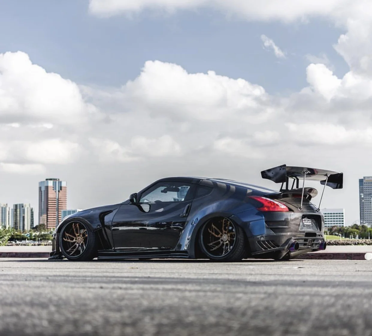 GTウイング Nissan 370Z Z34 Raysfactory 1750mm FRP GT Wing Kit | Raysfactory